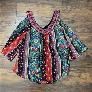 No Boundaries Embroidered Top